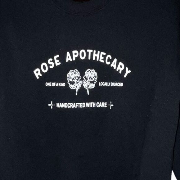 Gildan Schitt's Creek Rose Apothecary Crewneck Sweatshirt - Picture 3 of 7